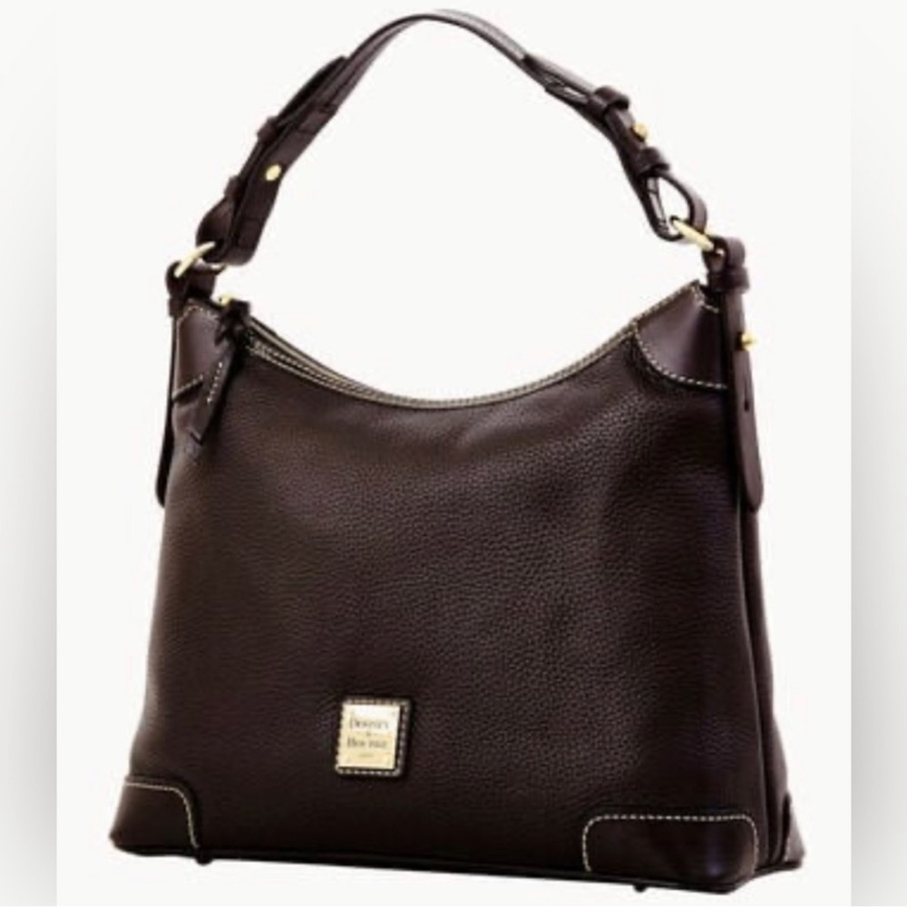 Dooney & Bourke Pebble Grain Hobo Shoulder Bag - Picture 2 of 4
